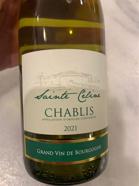 sainte celine chablis 2020